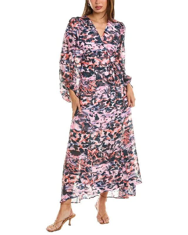 Maxi dress with floral motifs-Hutch Lindie Maxi Dress