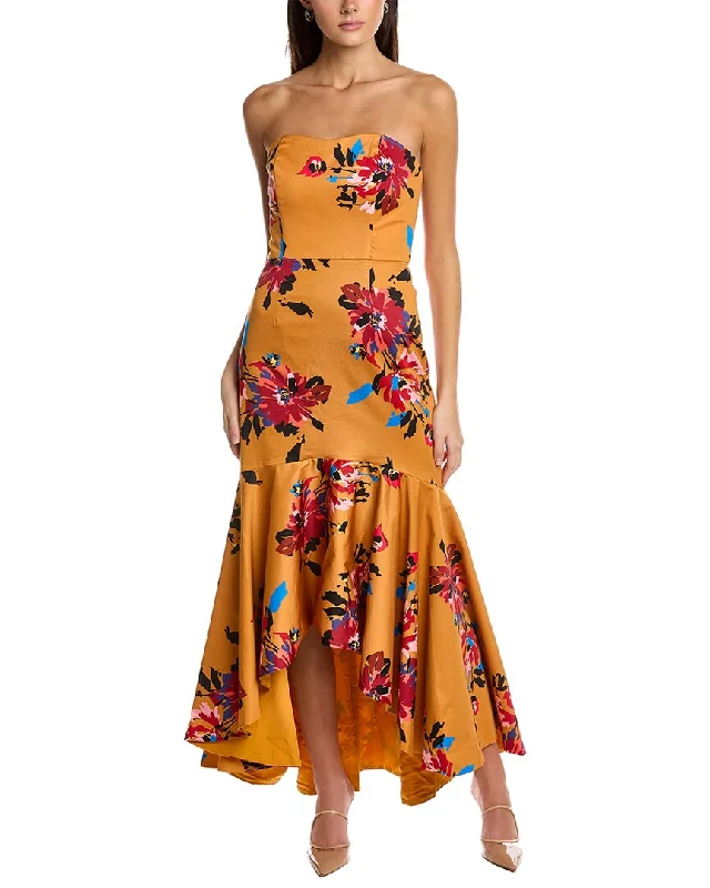 Maxi dress with layered ruffles-Hutch Dea Maxi Dress