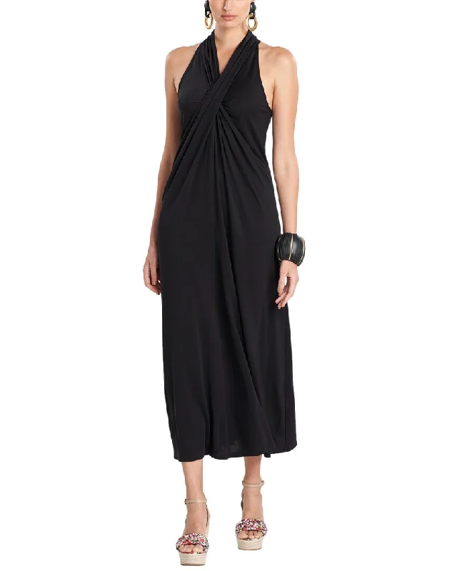 Chic maxi dress with tie back-Natori Jersey Maxi Dress