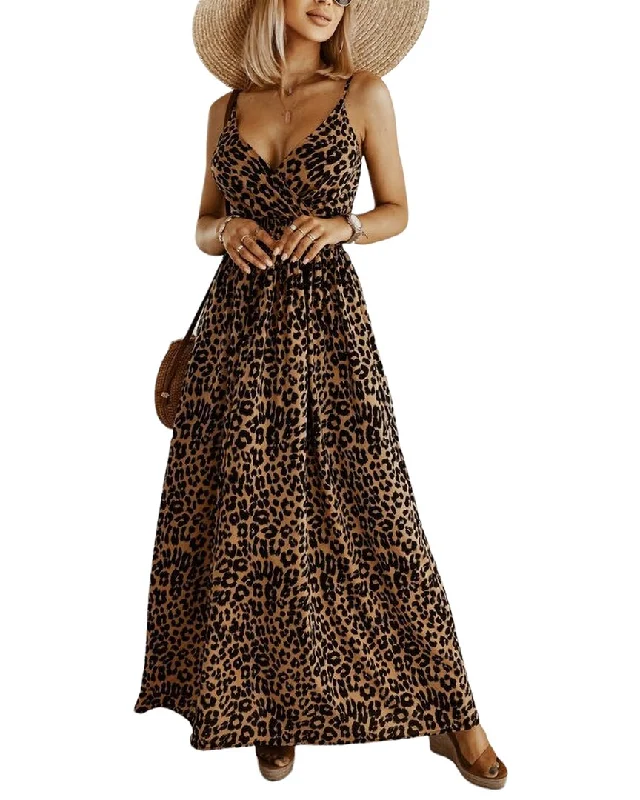 Maxi dress with elastic waist-ORNIYA Maxi Dress