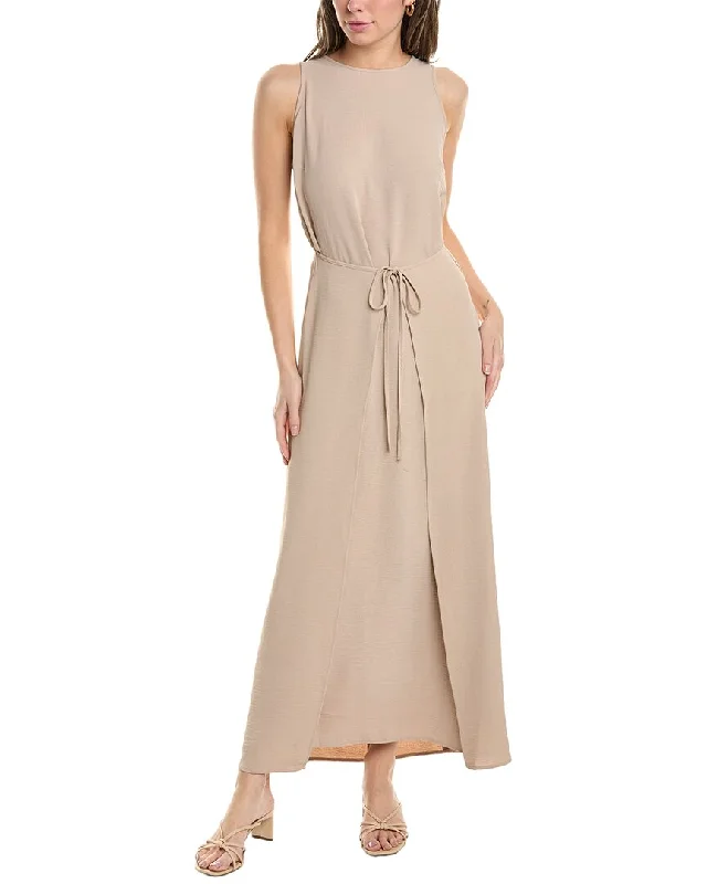 Summer maxi dress-Vince Camuto Wrap Front Maxi Dress