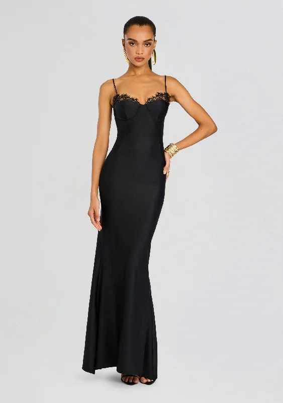 Maxi dress with trumpet hem-Nola Maxi Dress