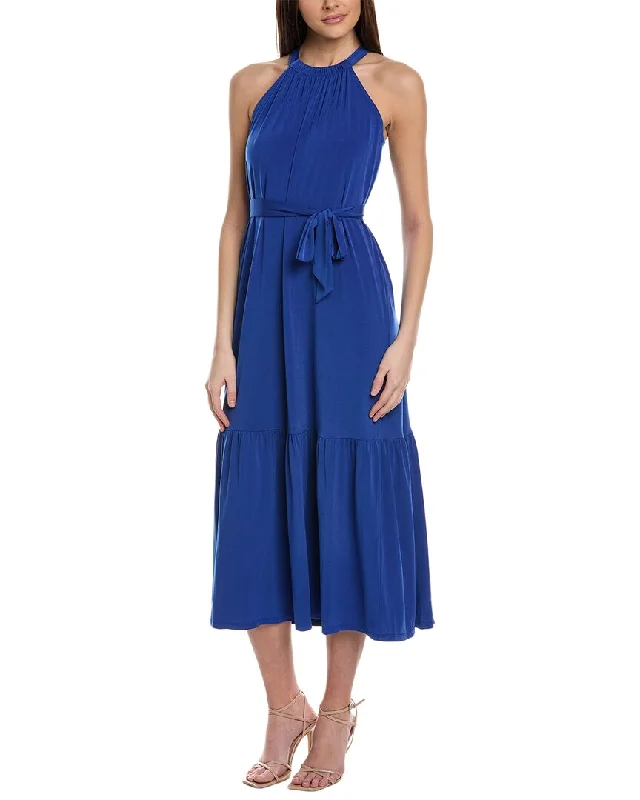 Maxi dress with pleated skirt-Maggy London Maxi Dress