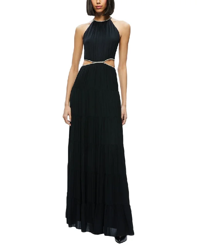 Boho maxi dress-alice + olivia Myrtice Maxi Dress