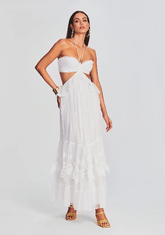 Strapless maxi dress-Ame Long Dress