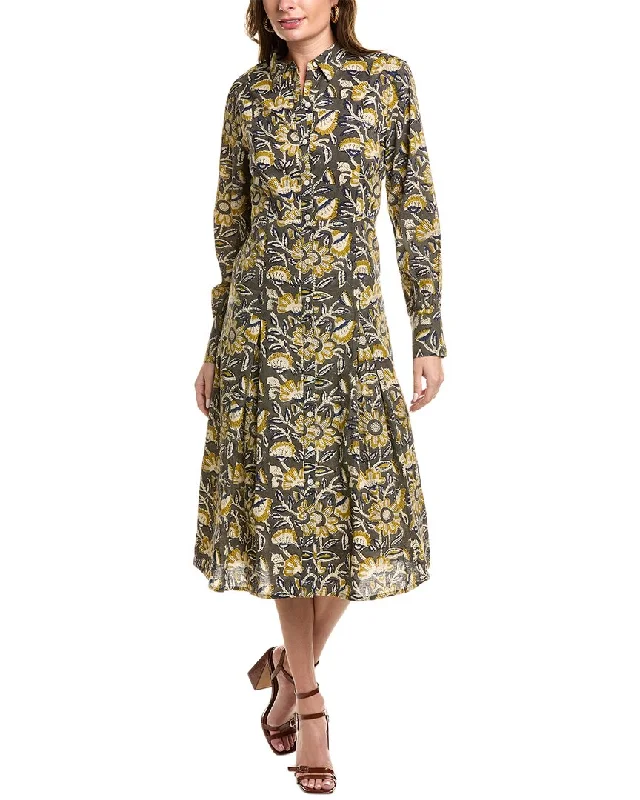 Maxi dress with pockets-SOLE Lasalle Long Shirtdress