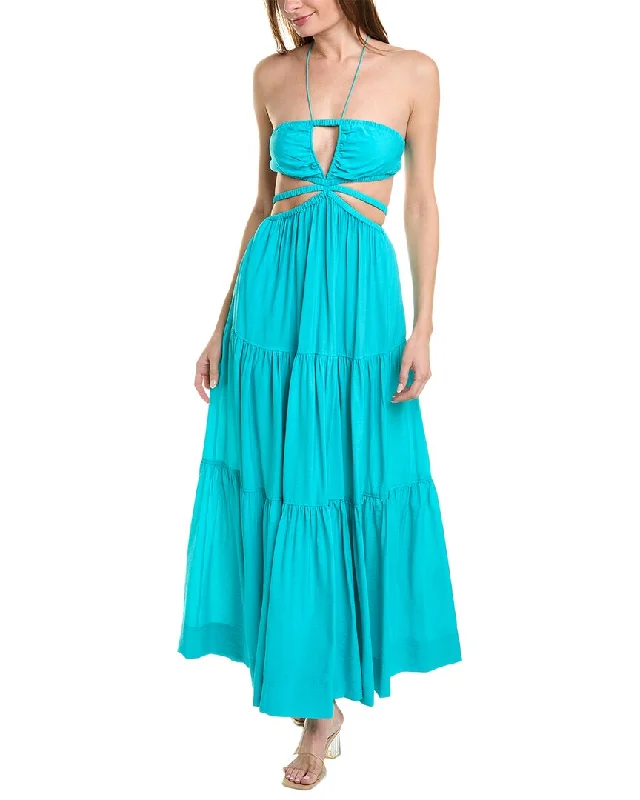 Chic maxi dress with tie back-SIMKHAI Laurel Maxi Dress