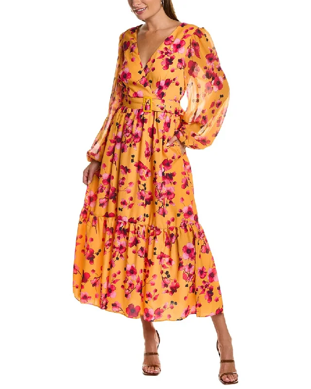 Maxi dress with boho prints-Hutch Lera Maxi Dress