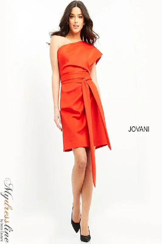 Holiday mini dress-Jovani 06316